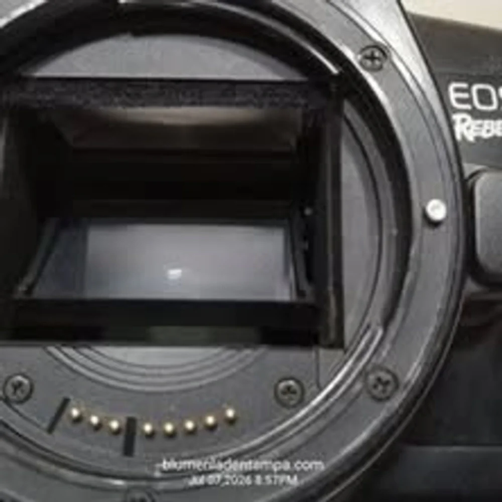 Canon EOS Rebel X 35mm film SLR camera body.